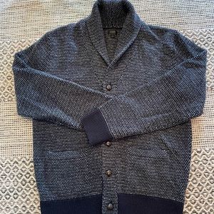 Jcrew Shawl Collar Lambswool Cardigan